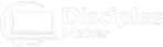 disciple maker white logo